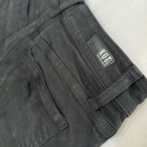 KUT FROM THE KLOTH Women’s Black Wash Jean Shorts Size 6 KUT #summer